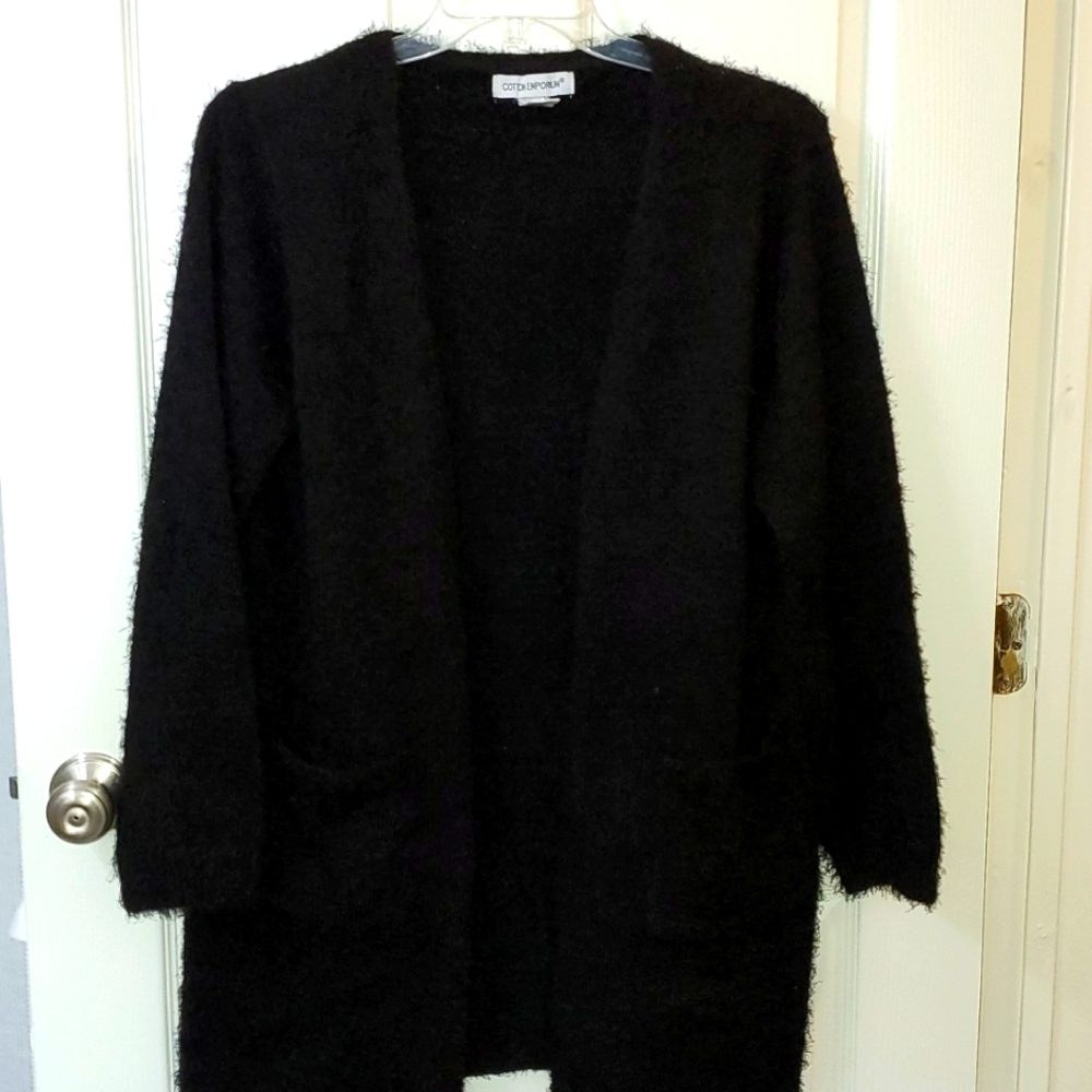 Cotton Emporium Plus Cardigan